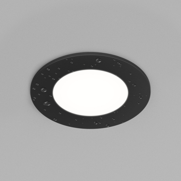 Влагозащищенный светильник Denkirs DK3101-BK