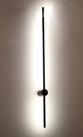 Светильник настенный черный LED 15Вт 100см