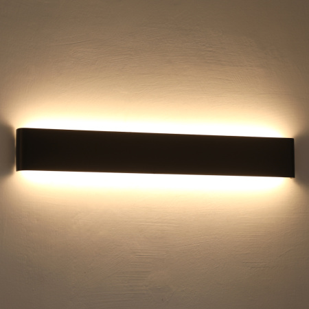Светильник настенный черный LED 20Вт 61см