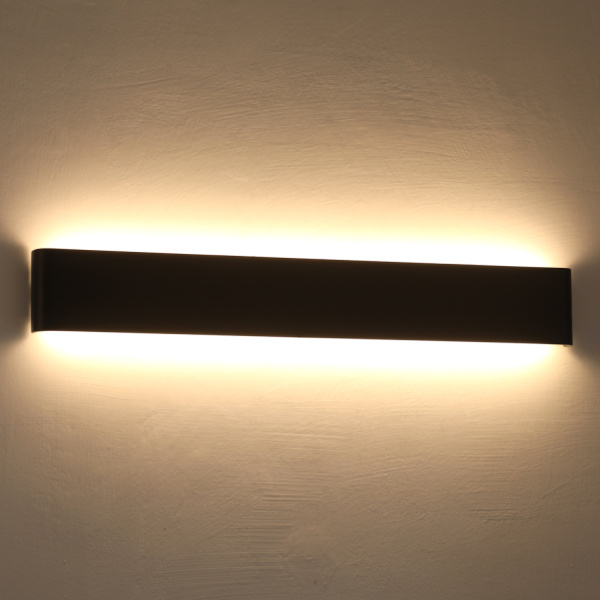Светильник настенный черный LED 20Вт 61см