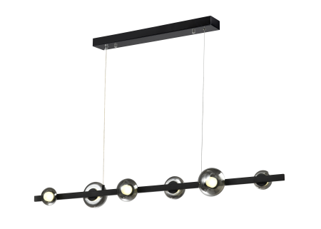 Подвесной светильник черный LED 24Вт 120см