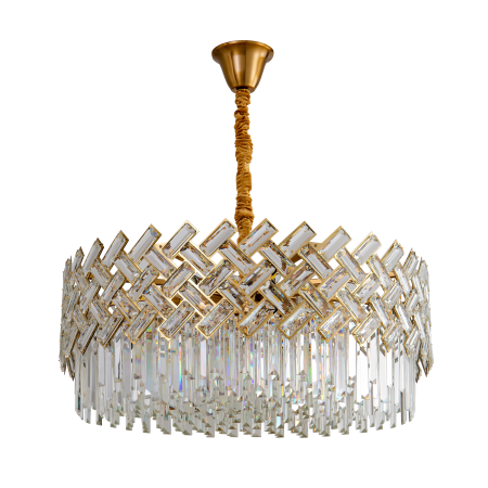 Люстра латунь D80см