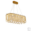 Люстра хрустальная подвесная золото LED 30Вт D85см Zortes Amanda ZRS.30514.23