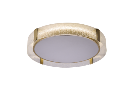 Потолочный светильник золото LED 96+15Вт D60см