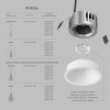Встраиваемый светильник Denkirs DK2431-WH