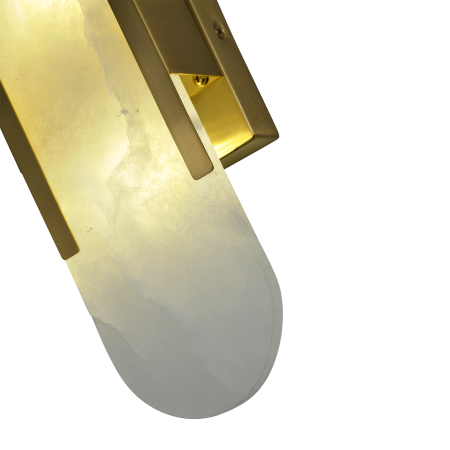 Светильник настенный латунь LED 7Вт 35см