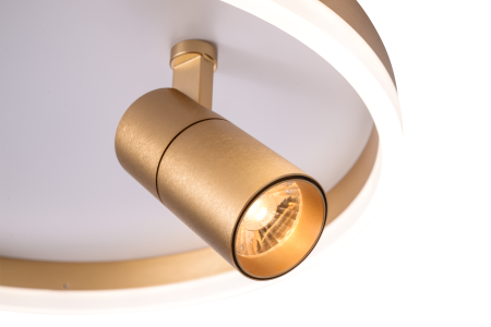 Потолочный светильник белый LED 24Вт+5Вт D40см