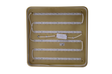 Потолочный светильник золото LED 72Вт 50см