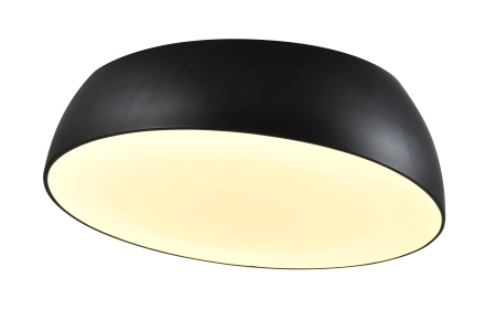 Светильник потолочный черный LED 50Вт D50см