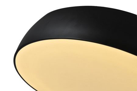 Светильник потолочный черный LED 40Вт D40см