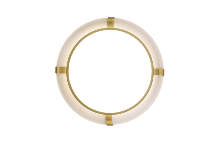 Потолочный светильник золото LED 72+15Вт D50см