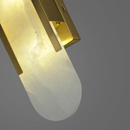 Светильник настенный латунь LED 7Вт 35см