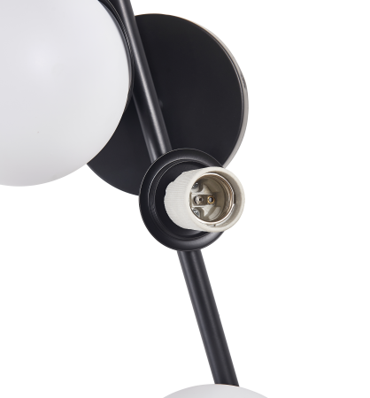 Бра черное 21Вт 40см