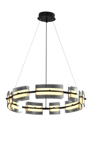 Люстра  подвесная ZORTES LOFT ZRS.1802.60, Мощность - 36Вт, Тип лампы: LED, В -1500мм / Ш - ø600мм / Г - 600мм