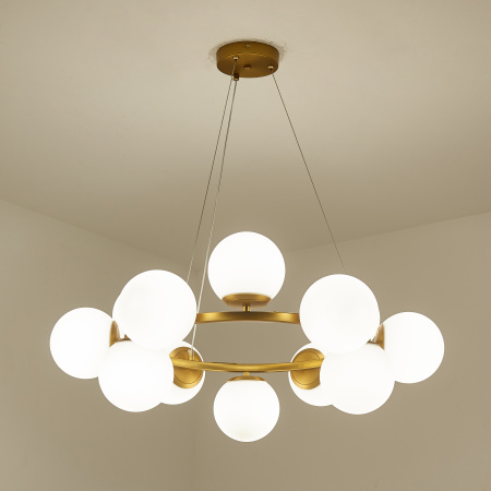 Люстра латунь D72см