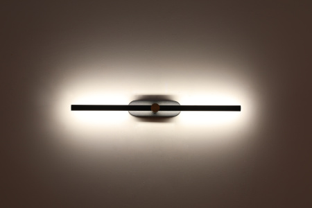 Бра черное LED 8Вт 48см