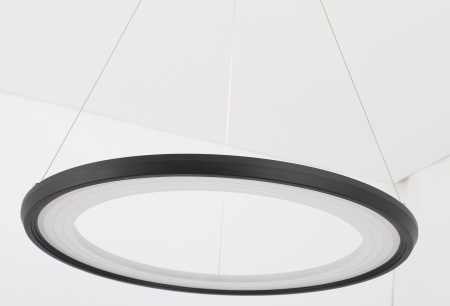 Люстра подвесная антрацит LED 24Вт D40см