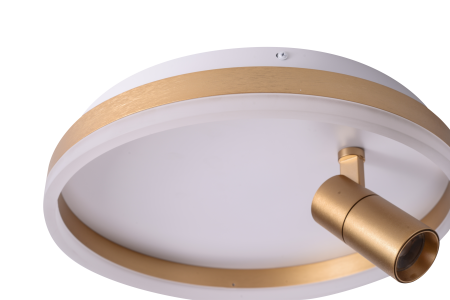 Потолочный светильник белый LED 24Вт+5Вт D40см