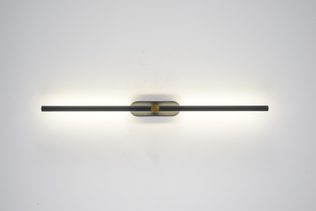 Бра черное LED 12Вт 68см