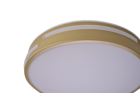 Потолочный светильник золото 36Вт LED D30см