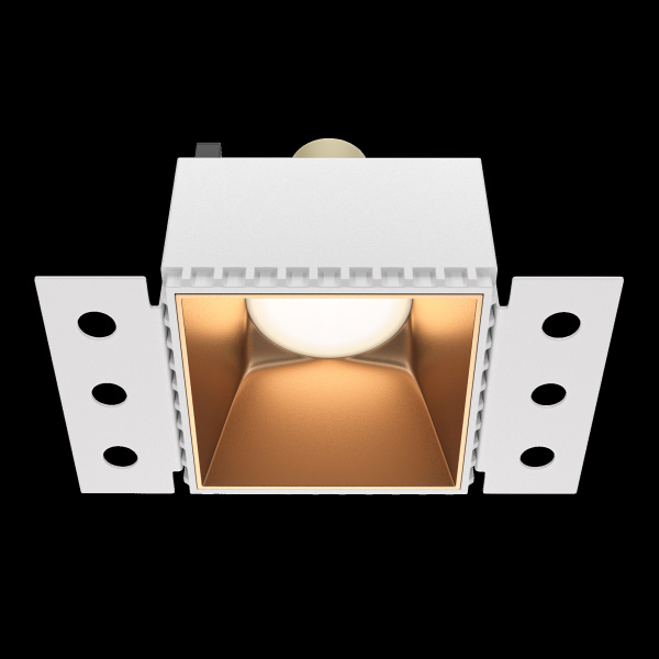 Встраиваемый светильник Technical DL051-01-GU10-SQ-WMG