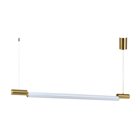 Светильник потолочный латунь LED 64Вт 130см