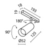 Трековый светильник Technical TR032-2-12W3K-S-W