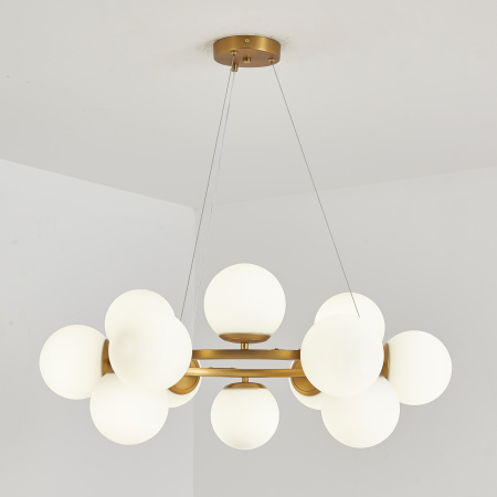 Люстра латунь D72см