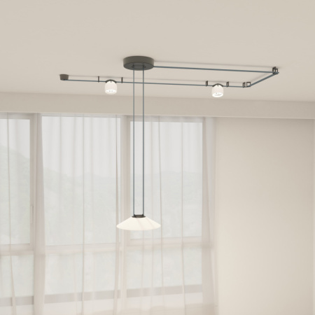 Светильник на шине Denkirs DK5565-WH+BK