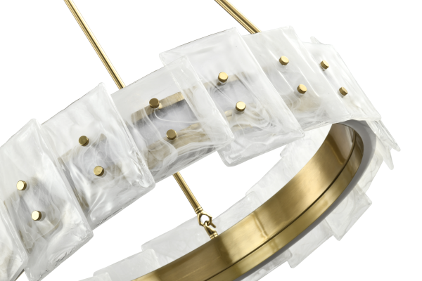 Люстра ZORTES CLOUD-STONE ZRS.90610.60 Мощность-50Вт Тип лампы: Встроенный  Встроенный LED