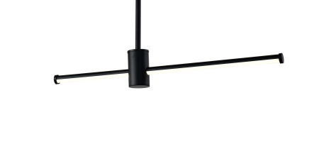 Светильник потолочный антрацит LED 13Вт 68см