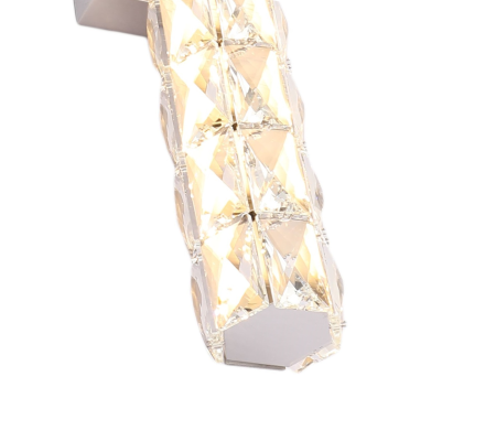 Хрустальный бра хром LED 12Вт 50см