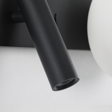 Светильник настенный спот черный LED 3+7Вт 34см Zortes DREAM ZRS.2436.01