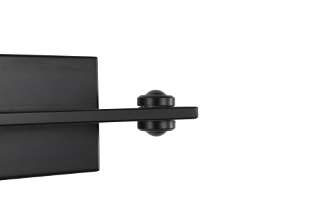 Бра черное LED 12Вт 25см