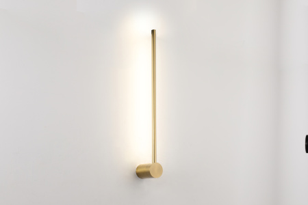 Светильник настенный латунь LED 9Вт 60см