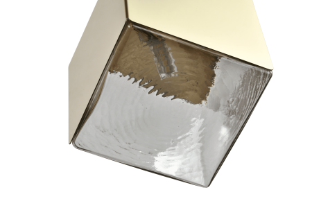 Люстра в скандинавском стиле золото 35см