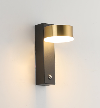 Бра черное LED 12Вт 21см