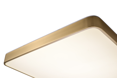 Светильник светодиодный потолочный латунь LED 72Вт 50см