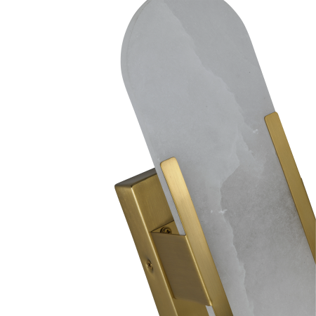 Светильник настенный латунь LED 7Вт 35см