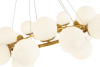 Люстра латунь D90см