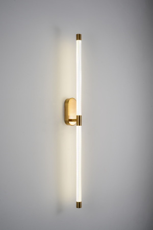 Бра латунь LED 24Вт 84см