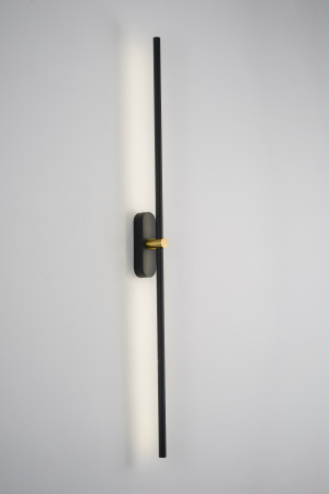 Бра черное LED 18Вт 98см