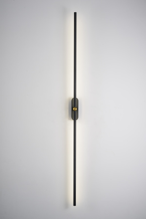 Бра черное LED 24Вт 128см