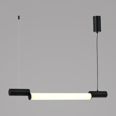 Светильник потолочный черный LED 32Вт 80см