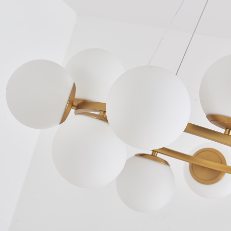 Люстра латунь D72см