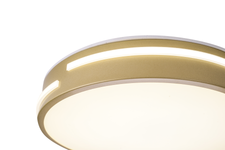 Потолочный светильник золото 36Вт LED D30см