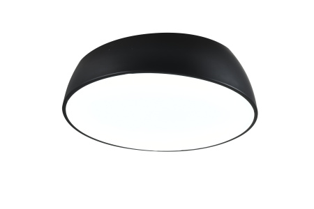 Светильник потолочный черный LED 40Вт D40см