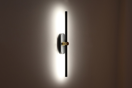 Бра черное LED 8Вт 48см