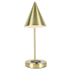 Настольная лампа латунь беспроводная зарядка 45см