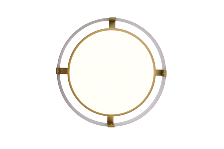 Потолочный светильник золото LED 72+15Вт D50см